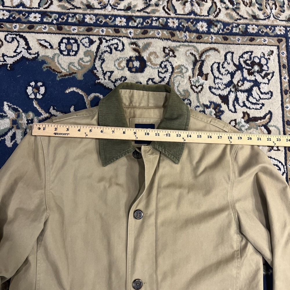 Vintage GAP Chore Barn Jacket Mens Med Brown Insulated Quilted Y2K - Picture 3 of 9